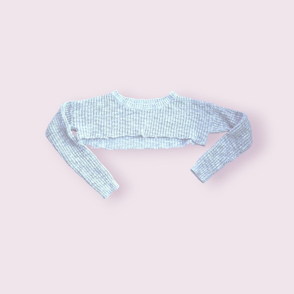 Knit cropped bolero, old tag forever 21
